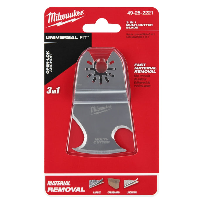 Milwaukee OPEN-LOK 3-In-1 Multi-Cutter Scraper Blade