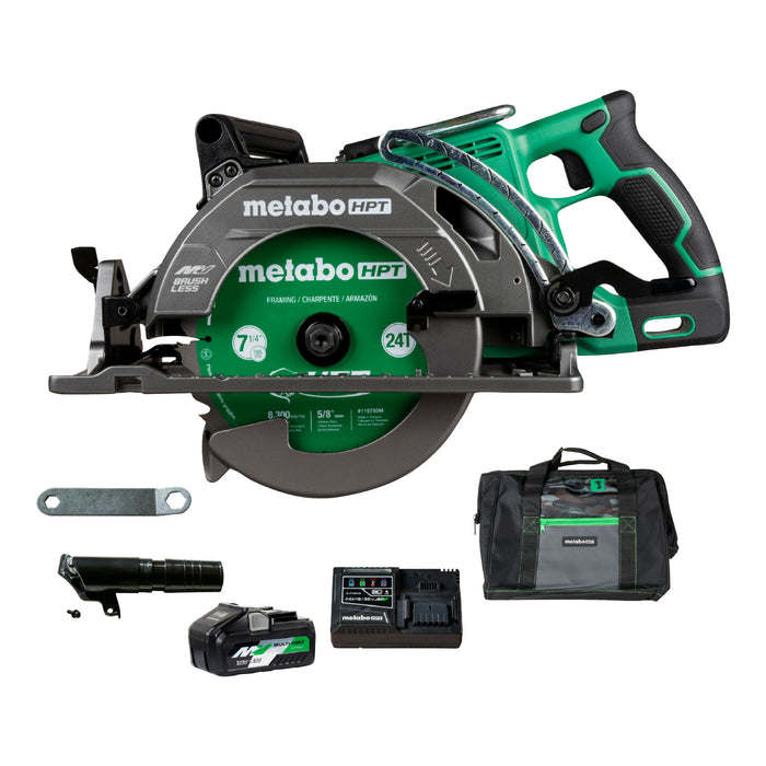 Metabo 36V MultiVolt 7-1/4" Rear Handle Cordless Circular Saw Kit