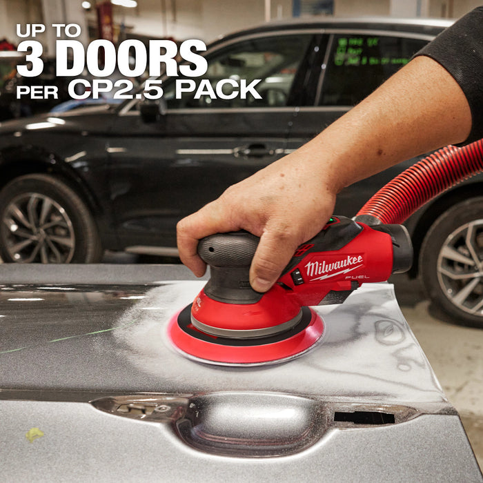 Milwaukee M12 FUEL™ 6" Random Orbital Sander - Tool Only (3/16")