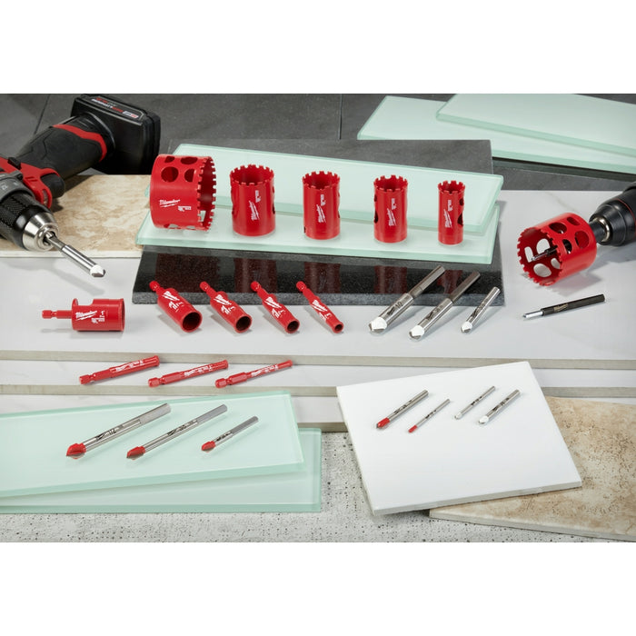 Milwaukee 4 pc. Glass and Tile Drill Bit Set