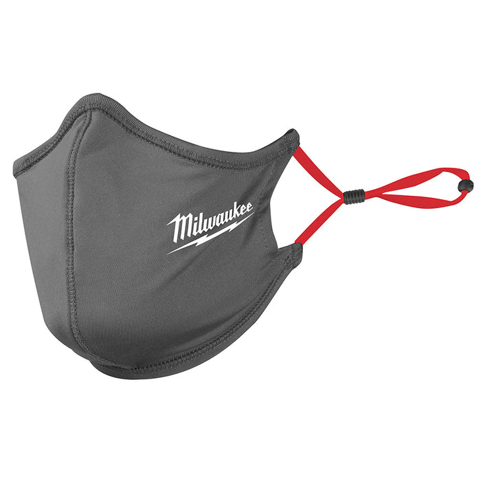 Milwaukee 2-Layer Reusable Face Mask - Gray