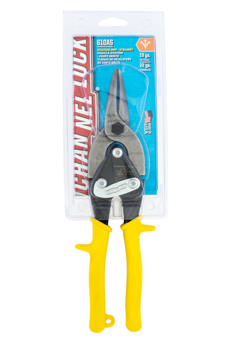 Channellock Straight Aviation Snip - 10"