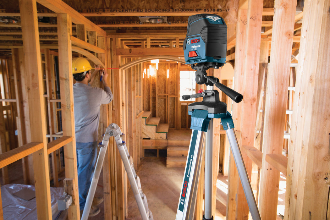 Bosch Self-Leveling Cross-Line Laser w/ Plumb Points