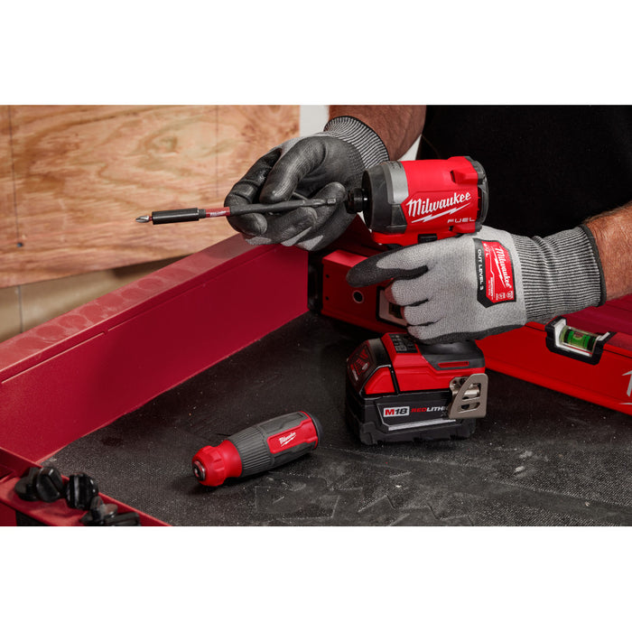 Milwaukee 14-in-1 Multi-Bit Screwdriver w/ SHOCKWAVE™ Bits