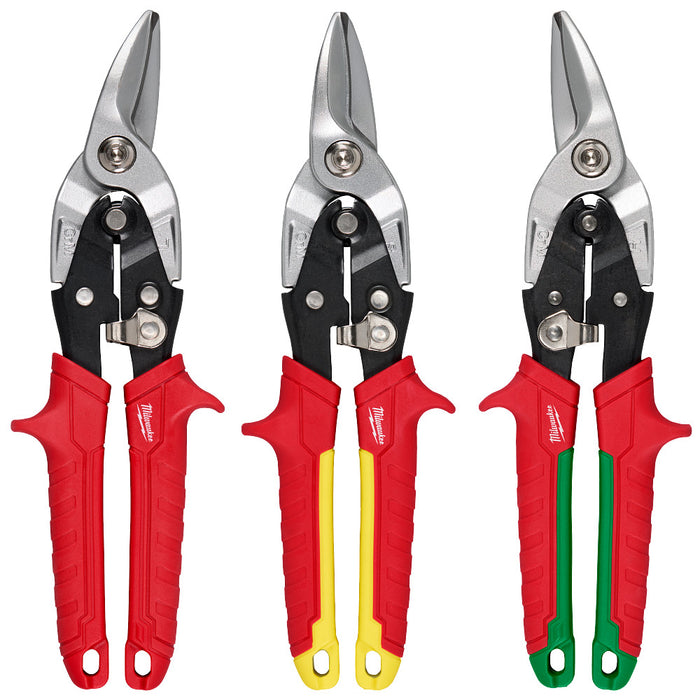 Milwaukee 3 pc. Aviation Snip Set