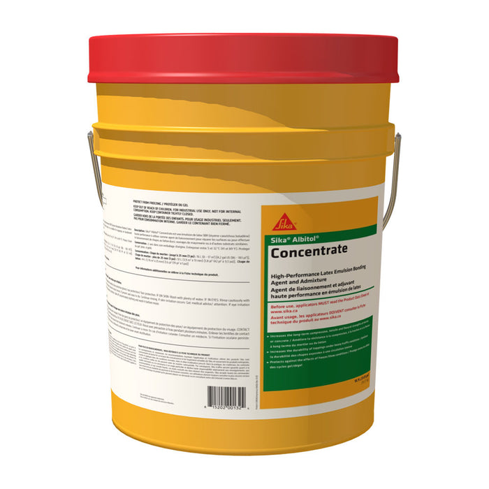 Sika® Albitol® Concentrate Latex Bonding Agent & Admixture - 18.9L