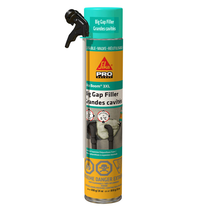 Sika Boom® 130 3XL Large Gap Filling Polyurethane Foam - 750mL