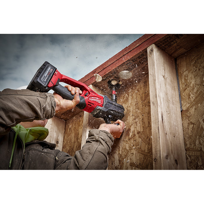 Milwaukee M18 FUEL Cordless Hole Hawg Right Angle Drill withQUIK-LOK - Tool Only