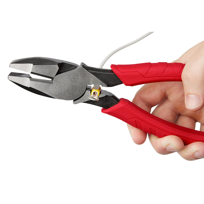 Milwaukee 9" High Leverage Lineman's Pliers w/ Crimper