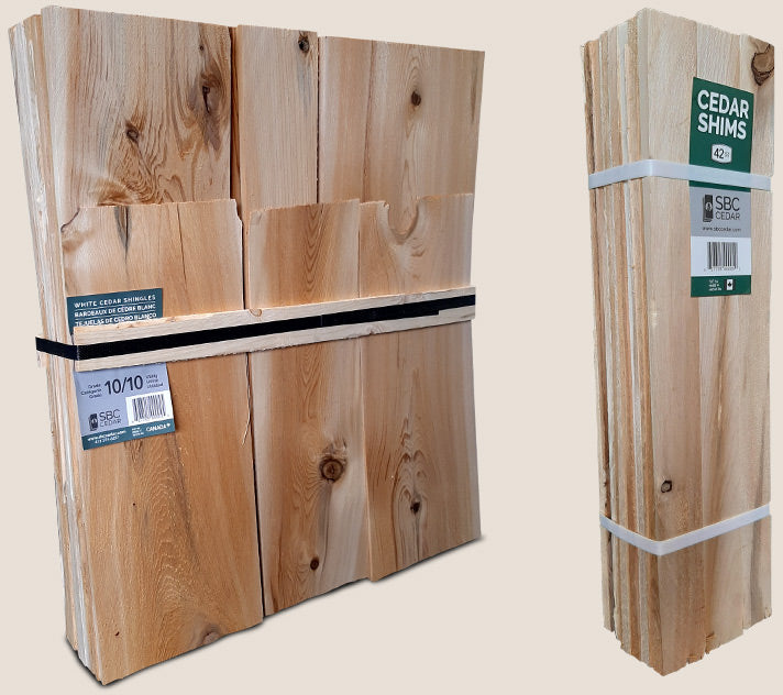 SBC White Cedar Shims Bundle