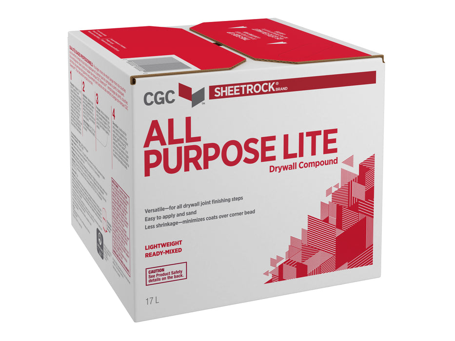 CGC Sheetrock® Brand All Purpose-Lite Drywall Compound - 17L