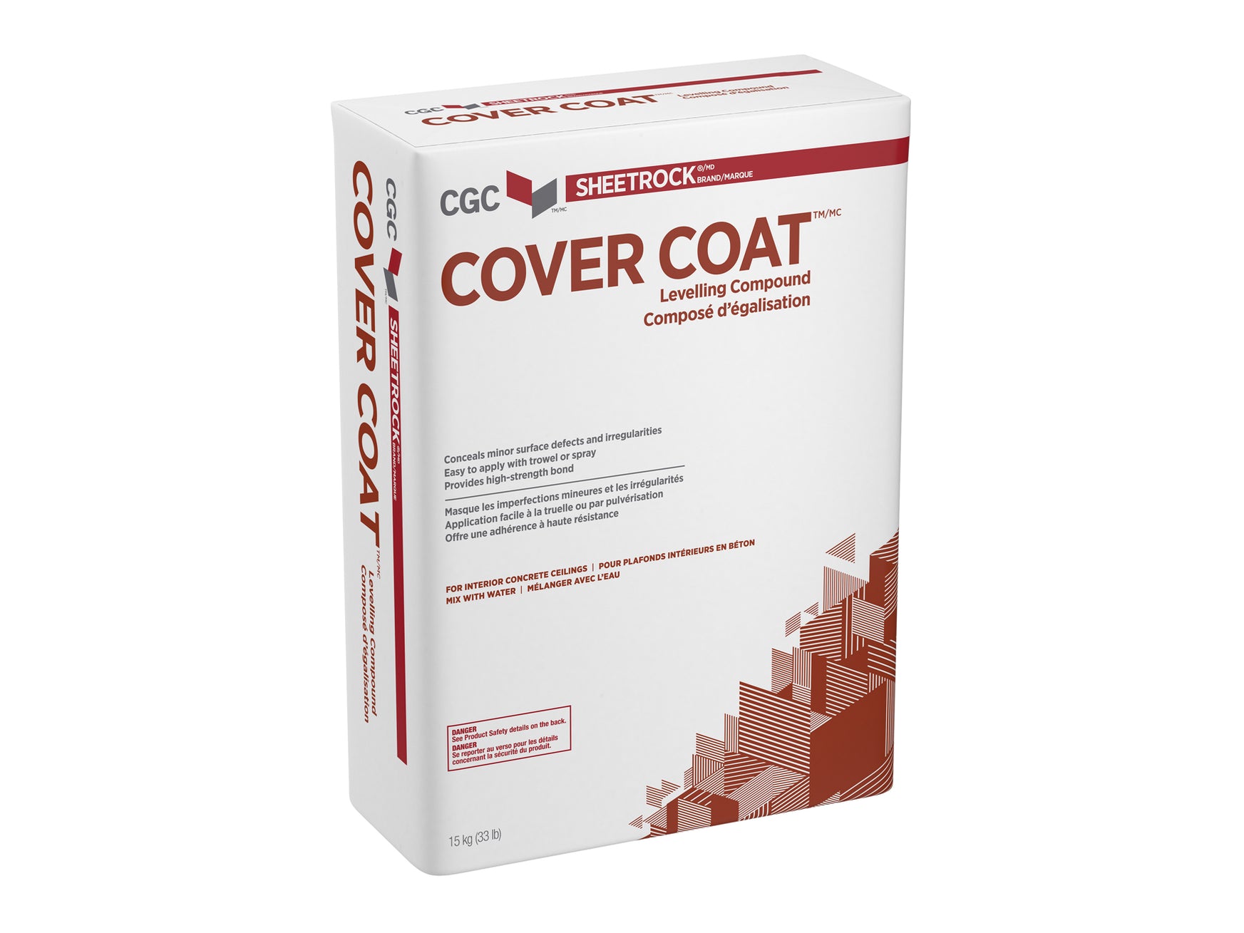 CGC Sheetrock® Brand Cover Coat™ Leveling Compound - 15kg — Interline ...