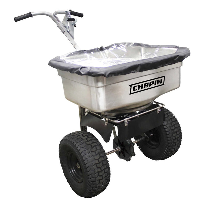 Chapin 100-pound Stainless Steel Professional Broadcast Salt Spreader