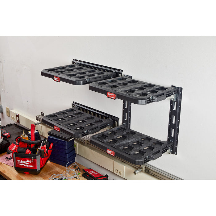 Milwaukee 2PC 20" Vertical E-Track for PACKOUT Racking Shelves