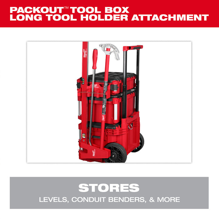 Milwaukee PACKOUT™ Tool Box Long Tool Holder Attachment