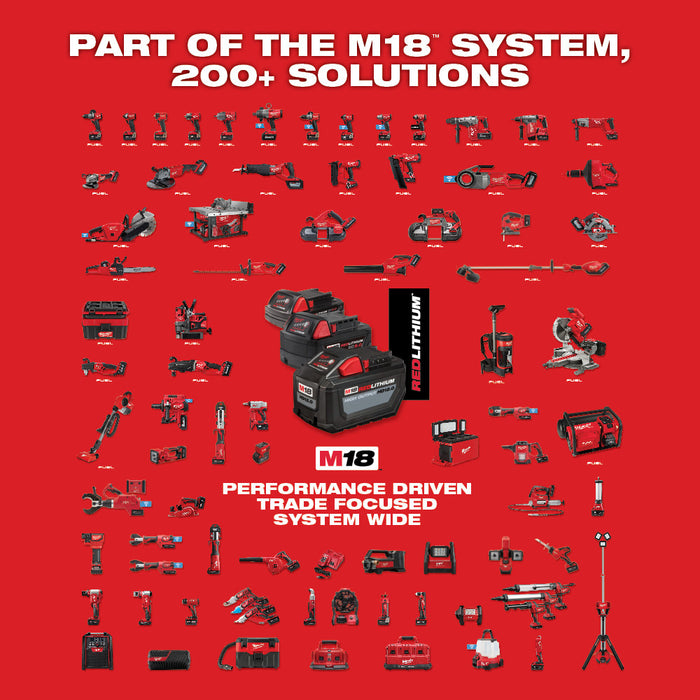 Milwaukee M18 FUEL ONE-KEY Cordless Compact Pipe Threader w/ 1/2 - 1-1/4" NPT Forged Aluminum Die Heads