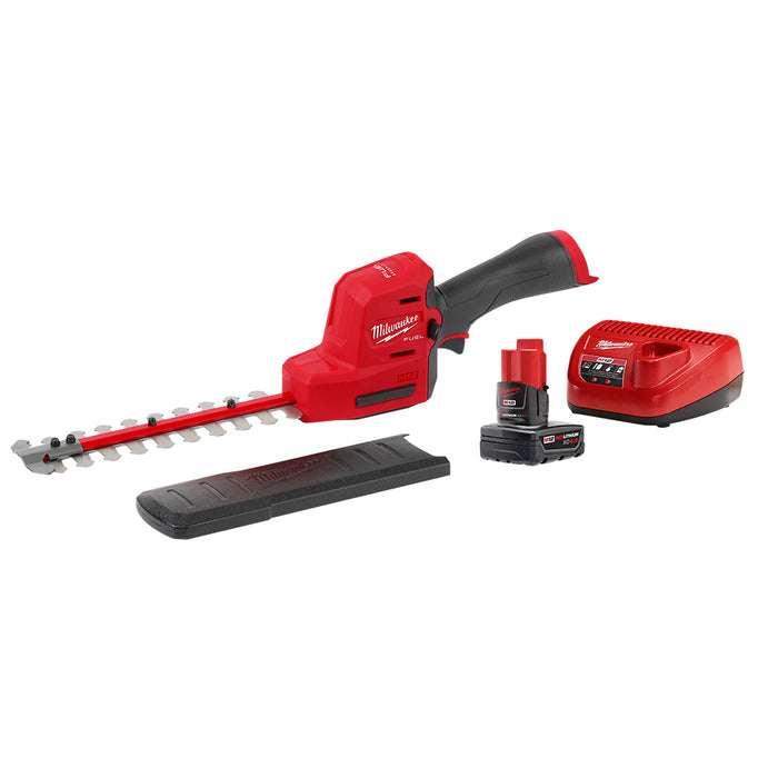 Milwaukee M12 FUEL 8" Hedge Trimmer Kit