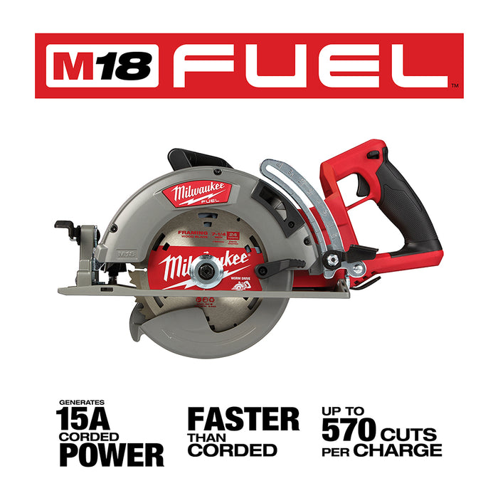 Milwaukee M18 FUEL Cordless Rear Handle 7-1/4" Circular Saw - Tool Only