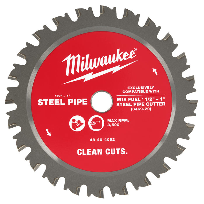 Milwaukee 1/2” – 1” Steel Pipe Cutting Blade