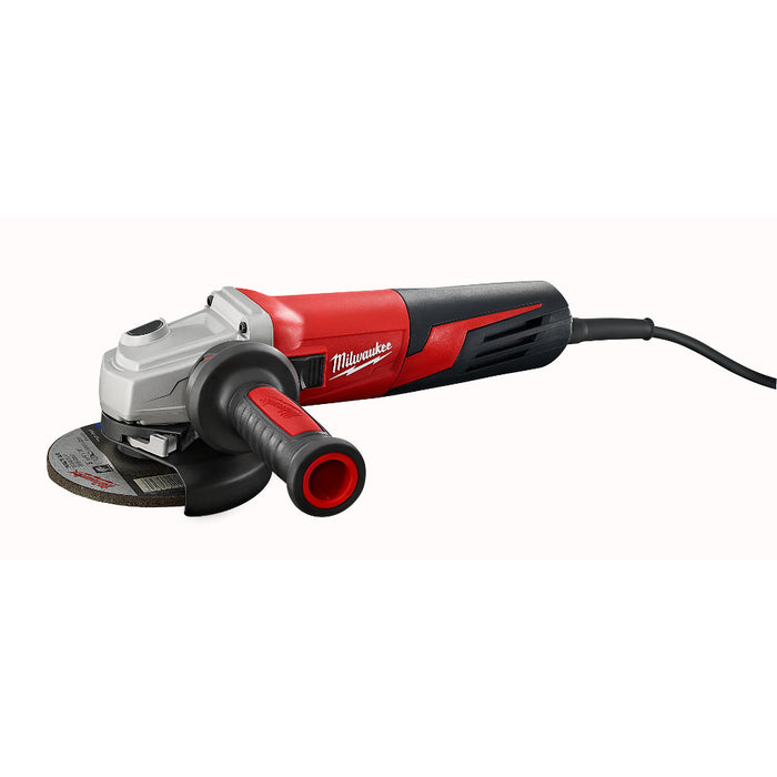 Milwaukee 13A 5" Small Corded Angle Grinder w/ Slide & Lock-On