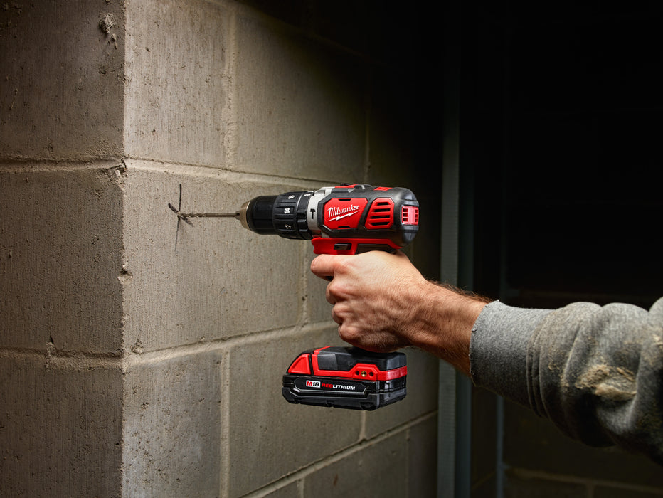 Milwaukee M18 Cordless Compact 1/2" Hammer Drill Driver - Tool Only