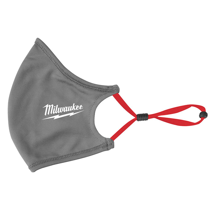 Milwaukee 2-Layer Reusable Face Mask - Gray