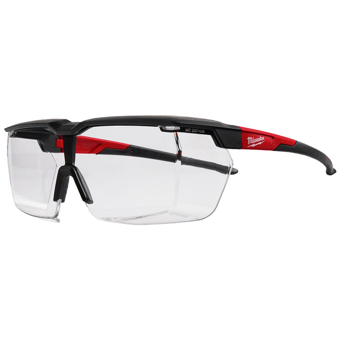 Milwaukee Over-The-Glass Dual Coat Clear Safety Glasses