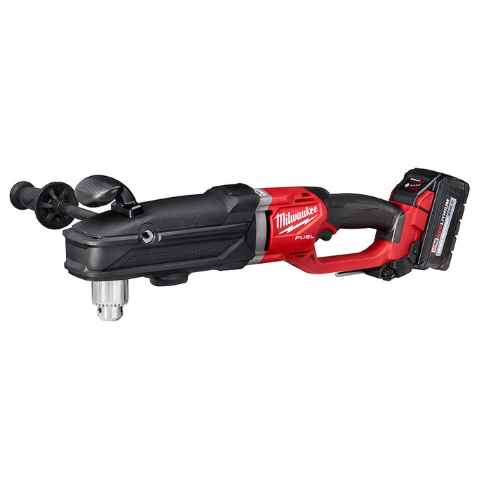 Milwaukee M18 FUEL Cordless Super Hawg 1/2" Right Angle Drill Kit