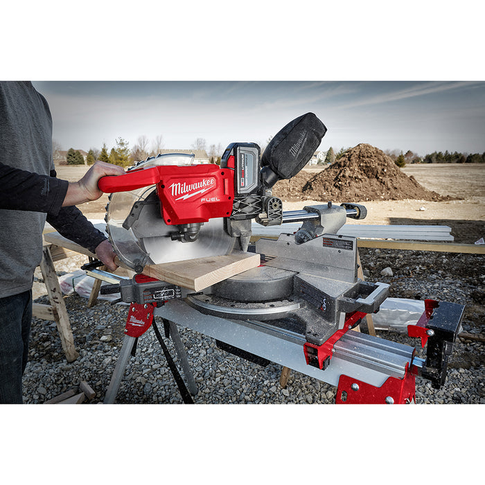 Milwaukee M18 FUEL Cordless 12" Dual Bevel Sliding Compound Miter Saw  - Tool Only