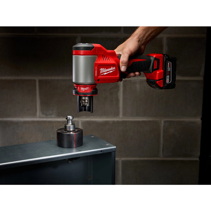 Milwaukee M18 FORCE LOGIC 10 Ton Knockout Tool 1/2" to 2"