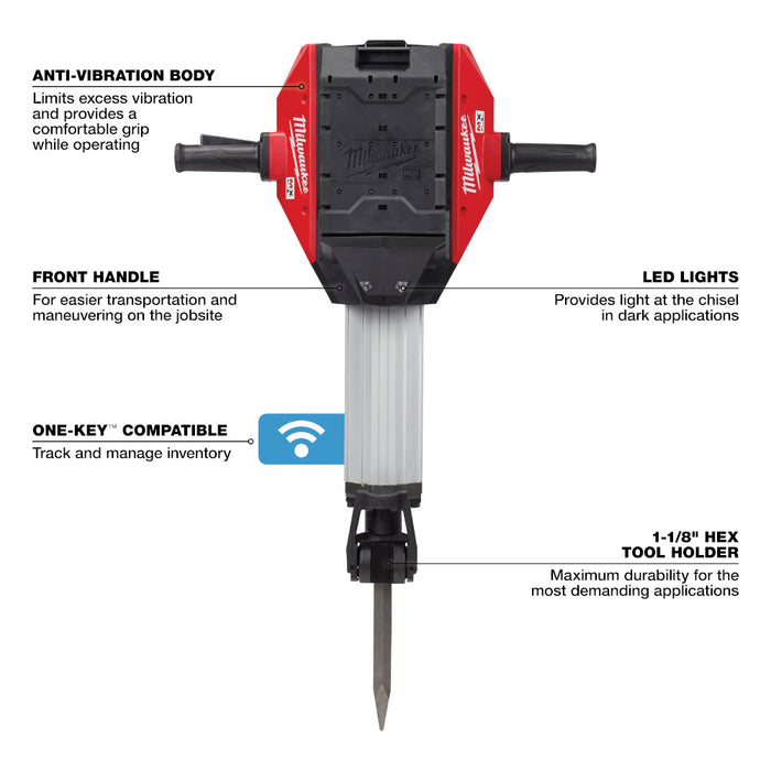 Milwaukee MX FUEL Cordless Breaker Kit