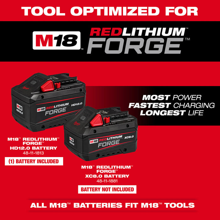 Milwaukee M18 FUEL Forge 12.0 Blower Kit