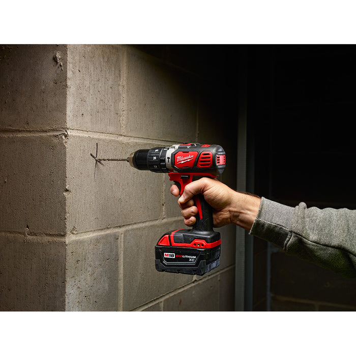 Milwaukee M18 Cordless Compact 1/2" Hammer Drill Driver - Tool Only