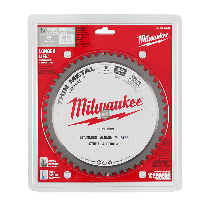 Milwaukee Metal Circular Saw Blades