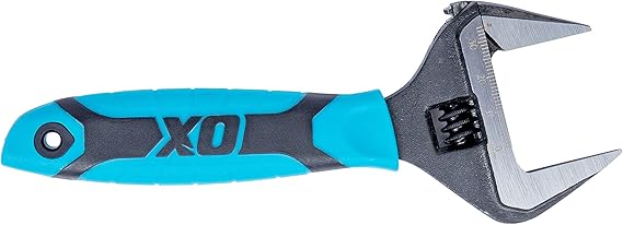 OX Pro 8" Wide Jaw Adjustable Wrench