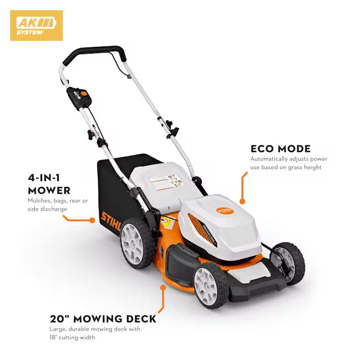 STIHL RMA 348 Cordless Lawn Mower - Tool Only