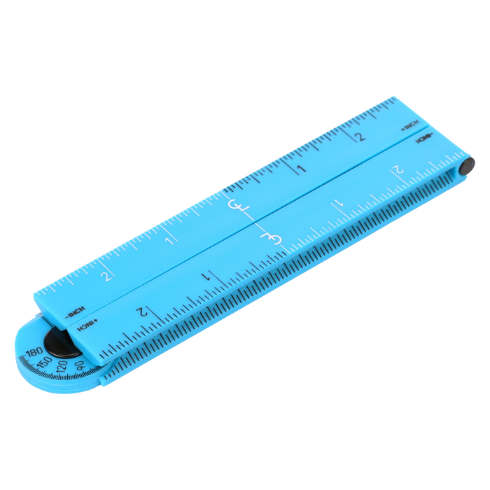 OX Pro 24" Imperial Tuff Rule Cyan