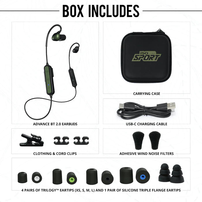 ISOtunes Advance BT 2.0 Earbuds Kit