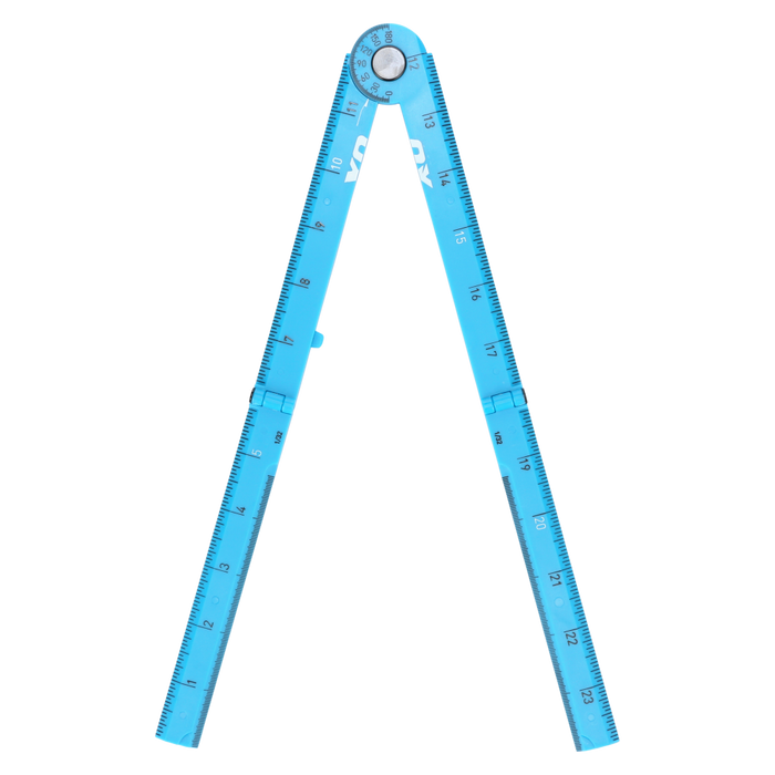 OX Pro 24" Imperial Tuff Rule Cyan