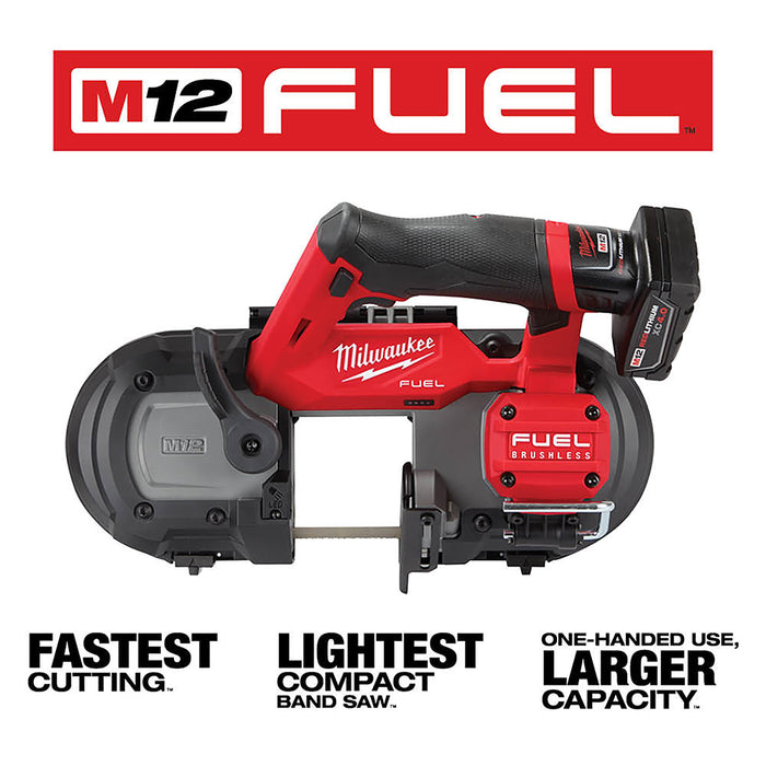 Milwaukee M12 FUEL Cordless Compact Band Saw Kit