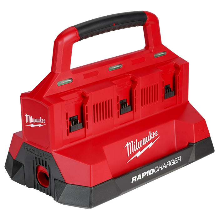 Milwaukee M18 PACKOUT Six Bay Rapid Charger