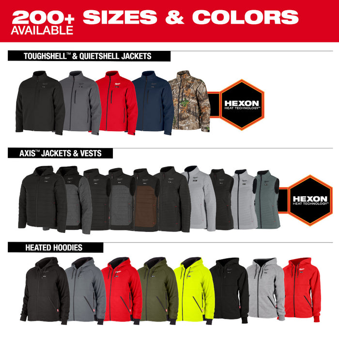 Milwaukee M12 TOUGHSHELL NEXT GEN Heated Jacket Kit