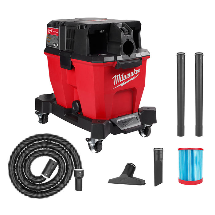 Milwaukee M18 FUEL 9 Gallon Dual-Battery Wet/Dry Vacuum - Tool Only