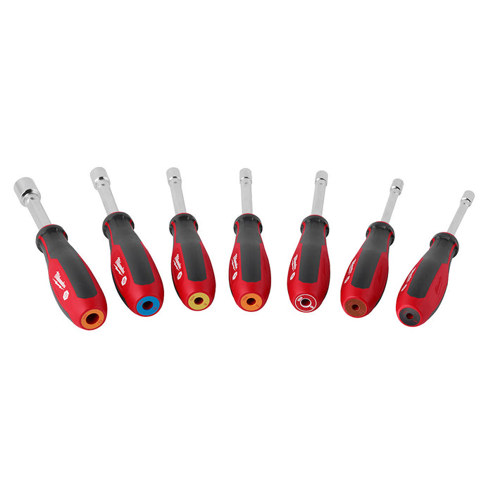 Milwaukee 7 pc. HollowCore™ Magnetic Nut Driver Set - Metric