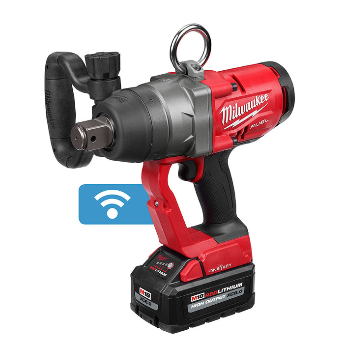 Milwaukee M18 FUEL Cordless 1" High Torque Impact Wrench with ONE-KEY Kit