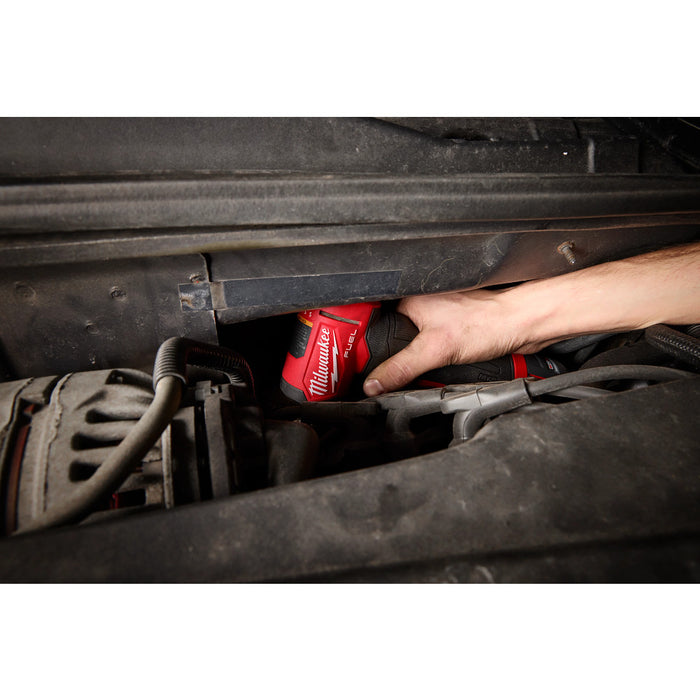 Milwaukee M12 FUEL 1/4" Right Angle Die Grinder Kit