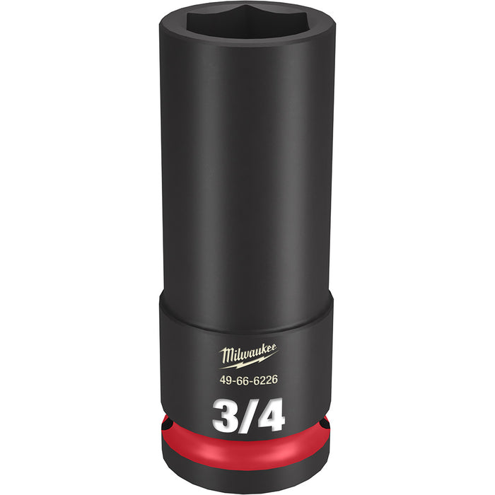 Milwaukee SHOCKWAVE SAE Impact Deep Socket 6-Point