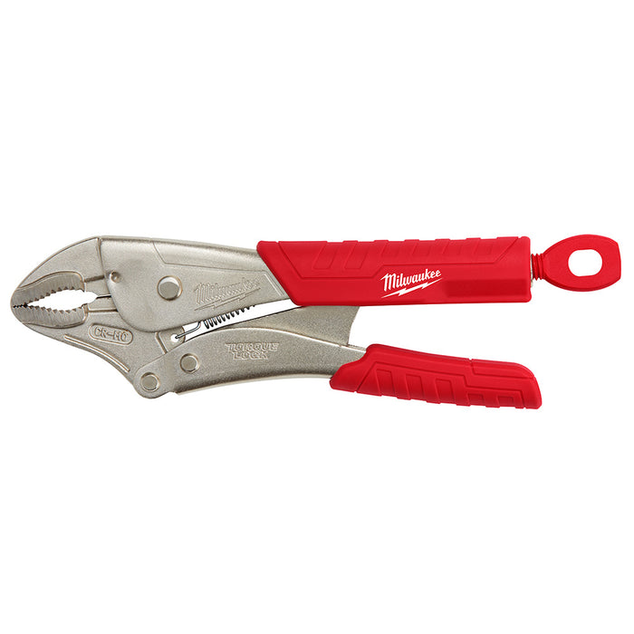 Milwaukee TORQUE LOCK Curved Jaw Locking Pliers w/ Grip