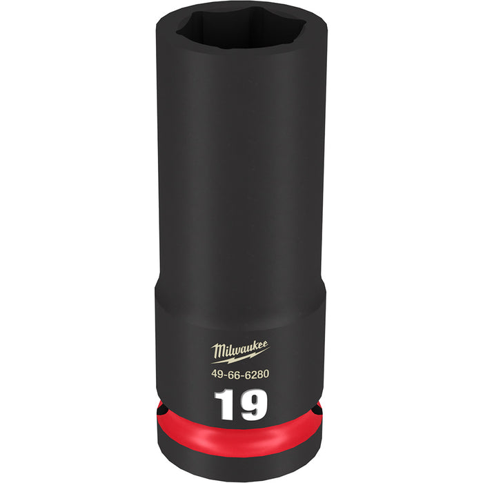 Milwaukee SHOCKWAVE Metric Impact Deep Socket 6-Point