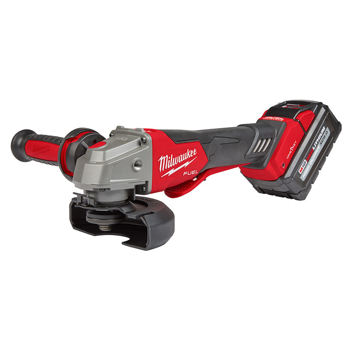 Milwaukee M18 FUEL  5" Braking Grinder w/ ONE-KEY Paddle Switch, No Lock